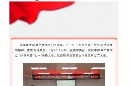 电竞游戏门户网站推荐召开庆祝中国共产党成立101周年暨“七一”表扬大会